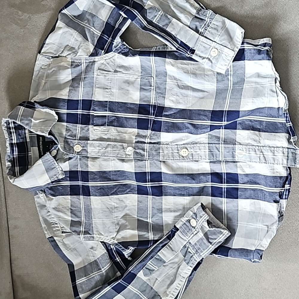 Boy button down
